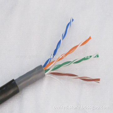 Cat5 Outdoor LAN Cable Waterproof with UL/CE/RoHS Certified